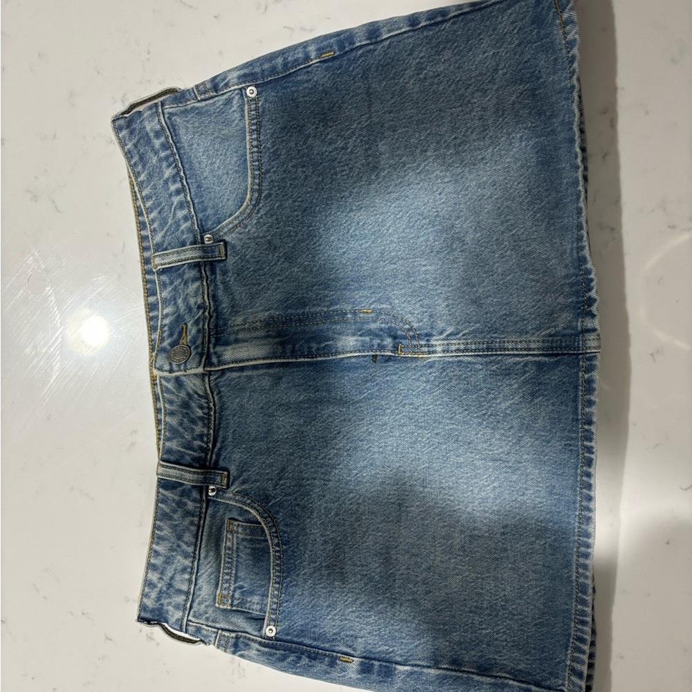 PacSun Blue Denim Skirt